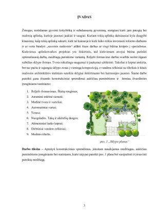 Aplinkotvarkos statybos pagrindų referatas. Paveikslėlis 3