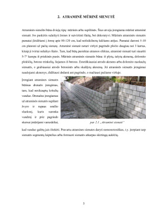 Aplinkotvarkos statybos pagrindų referatas. Paveikslėlis 5