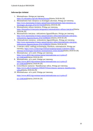 Minimalistinis interjeras. Paveikslėlis 10