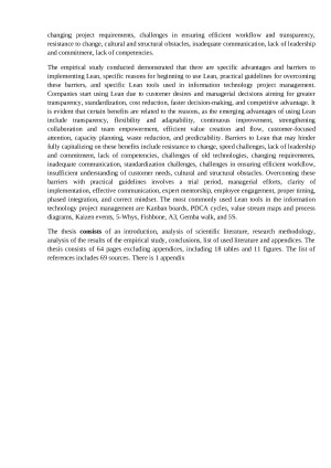 „Lean“ koncepcijos taikymas informacinių technologijų projektų valdyme. Paveikslėlis 5