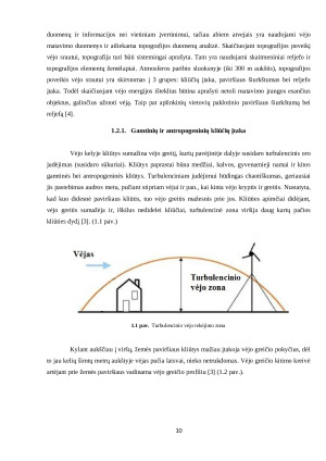 VĖJO ELEKTRINIŲ PARKŲ EFEKTYVUMO TYRIMAI. Paveikslėlis 10
