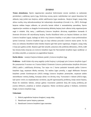 BARJERAI KLUBAMS PATEKTI Į LIETUVOS KREPŠINIO LYGĄ. Paveikslėlis 6