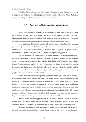 ŽYGIŲ RŪŠINĖS SUDĖTIES BEI DINAMIKOS TYRIMAI. Paveikslėlis 9