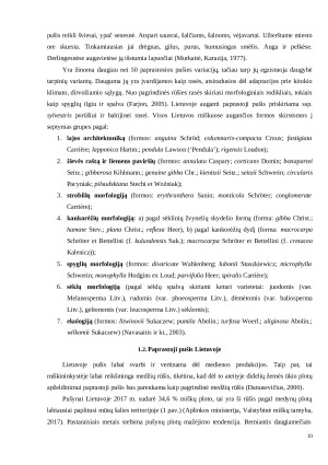 PAPRASTOSIOS PUŠIES (Pinus sylvestris L.) SĖKLŲ SPALVA IR JOS RYŠIS SU SĖKLŲ PILNUMU. Paveikslėlis 10