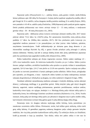 PAPRASTOSIOS PUŠIES (Pinus sylvestris L.) SĖKLŲ SPALVA IR JOS RYŠIS SU SĖKLŲ PILNUMU. Paveikslėlis 5