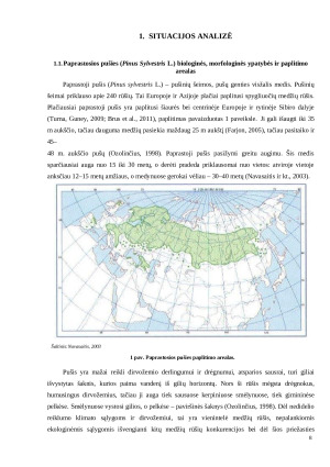 PAPRASTOSIOS PUŠIES (Pinus sylvestris L.) SĖKLŲ SPALVA IR JOS RYŠIS SU SĖKLŲ PILNUMU. Paveikslėlis 8