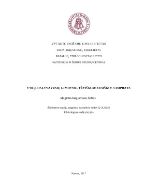 VYRŲ, DALYVAVUSIŲ GIMDYME, TĖVIŠKUMO RAIŠKOS SAMPRATA
