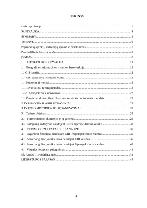 NUOTOLINIŲ TYRIMŲ VAIZDŲ TIKSLUMO ĮVERTINIMAS. Paveikslėlis 4