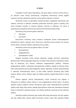 NUOTOLINIŲ TYRIMŲ VAIZDŲ TIKSLUMO ĮVERTINIMAS. Paveikslėlis 7