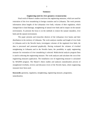 INŽINERINIŲ PRIEMONIŲ TAIKYMAS ATSTATANT UPIŲ VINGIUOTUMĄ. Paveikslėlis 3