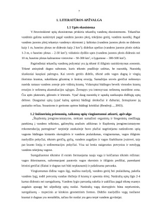 INŽINERINIŲ PRIEMONIŲ TAIKYMAS ATSTATANT UPIŲ VINGIUOTUMĄ. Paveikslėlis 7