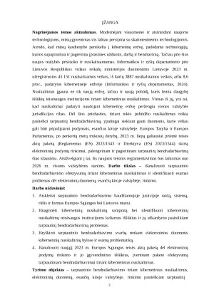 Tarptautinis bendradarbiavimas tiriant kibernetinius nusikaltimus. Paveikslėlis 3