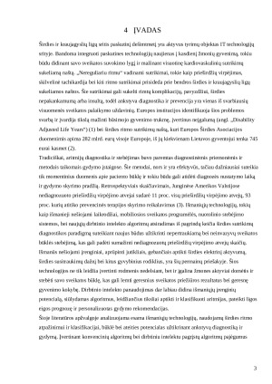 IŠMANIOSIOS TECHNOLOGIJOS ŠIRDIES RITMO SUTRIKIMŲ DIAGNOSTIKOJE IR GYDYME. Paveikslėlis 5