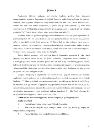 Šunų, laikomų X prieglaudoje, įmitimo ir kraujo biocheminių rodiklių tyrimai. Paveikslėlis 6