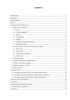 Pieninių galvijų ligų po apsiveršiavimo monitoringas naudojantis bandos valdymo programa. Paveikslėlis 2