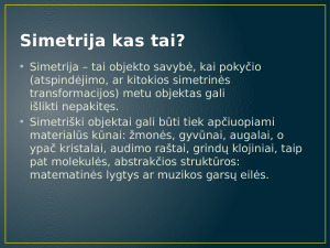 Simetrija matematikoje. Paveikslėlis 2
