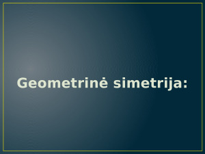 Simetrija matematikoje. Paveikslėlis 3