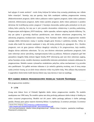 Darbo rinkos prognozavimo modelis Suomijoje. Paveikslėlis 3