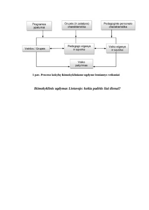 Ikimokyklinio ugdymo svarba reikšmė, įtaka, poreikis, kokybė. Paveikslėlis 6