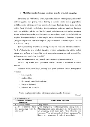 Senatvės įvaizdžiai šiuolaikinėje visuomenėje. Paveikslėlis 4