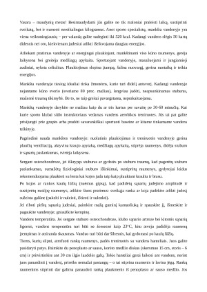 Plaukimas ir fizinis aktyvumas vandenyje (2). Paveikslėlis 4