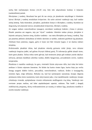 Plaukimas ir fizinis aktyvumas vandenyje (2). Paveikslėlis 5