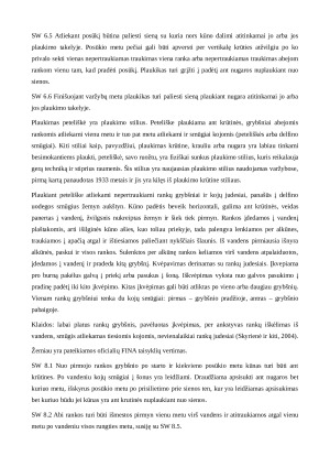 Plaukimo būdai ir jų FINA taisyklės (2). Paveikslėlis 6