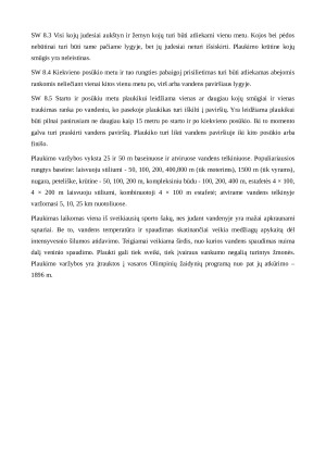 Plaukimo būdai ir jų FINA taisyklės (2). Paveikslėlis 7