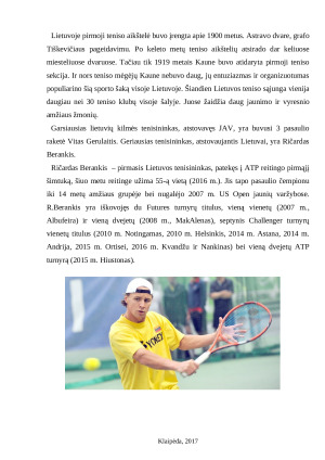 TENISAS. Paveikslėlis 4