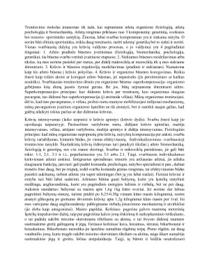 Treniravimo mokslas krūvių valdymas, fiziologiniai principai ir mitybos reikšmė atletų rengime. Esė. Paveikslėlis 2