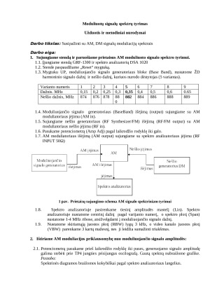 Moduliuotų signalų spektrų tyrimas. Paveikslėlis 6