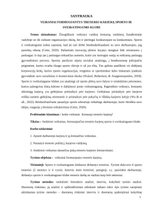 VEIKSNIAI FORMUOJANTYS TRENERIO KARJERĄ SPORTO IR SVEIKATINGUMO KLUBE. Paveikslėlis 3