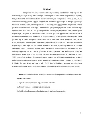 VEIKSNIAI FORMUOJANTYS TRENERIO KARJERĄ SPORTO IR SVEIKATINGUMO KLUBE. Paveikslėlis 9