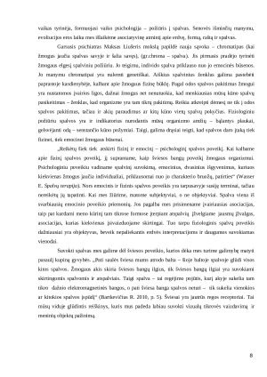 EMOCINĖS BŪSENOS TRIMATĖJE ERDVĖJE. Paveikslėlis 8