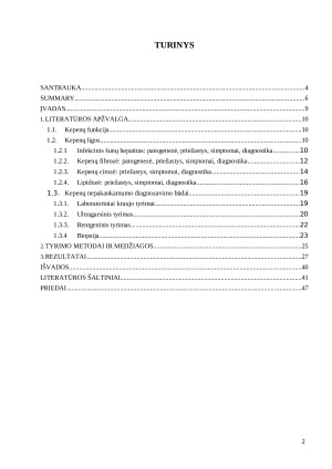 Šunų kepenų funkcijos nepakankamumo „X“ ir „Y“ veterinarijos klinikose 2015–2019 metais analizė. Paveikslėlis 2