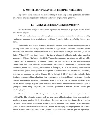 MOKYKLOS TINKLAVEIKA KURIANT KOKYBIŠKAM UGDYMUI(SI) PALANKIAS SĄLYGAS. Paveikslėlis 7
