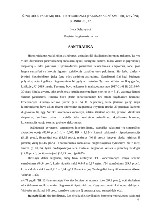 Šunų odos pakitimų dėl hipotiroidizmo įtakos analizė smulkių gyvūnų klinikoje „X“. Paveikslėlis 4