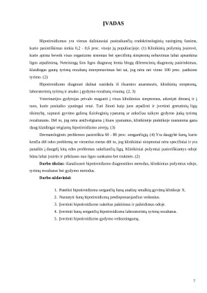 Šunų odos pakitimų dėl hipotiroidizmo įtakos analizė smulkių gyvūnų klinikoje „X“. Paveikslėlis 7