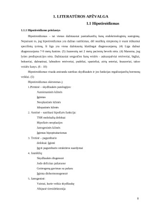 Šunų odos pakitimų dėl hipotiroidizmo įtakos analizė smulkių gyvūnų klinikoje „X“. Paveikslėlis 8