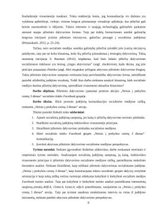 PROTESTO AKCIJŲ RAIŠKA SOCIALINĖSE MEDIJOSE „NEISIU Į PREKYBOS CENTRĄ 3 DIENAS“ ATVEJIS. Paveikslėlis 8