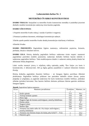 Moteriško švarko konstravimas