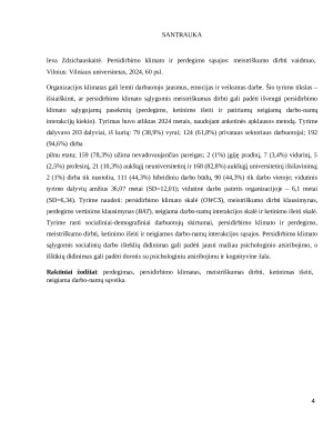 Persidirbimo klimato ir perdegimo sąsajos meistriškumo dirbti vaidmuo. Paveikslėlis 4