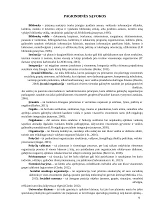 SOCIALIAI ĮTRAUKIOS BIBLIOTEKOS KŪRIMAS PASLAUGŲ NEĮGALIESIEMS PLĖTOJIMO ASPEKTAS. Paveikslėlis 9