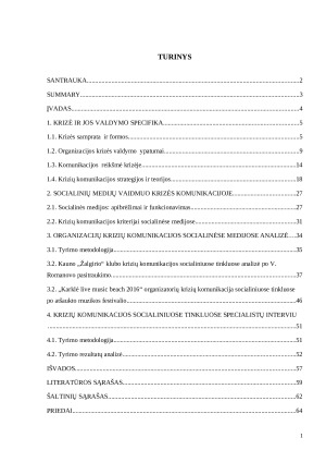 SOCIALINĖS MEDIJOS KAIP ORGANIZACIJOS KRIZĖS VALDYMO ĮRANKIS. Paveikslėlis 2