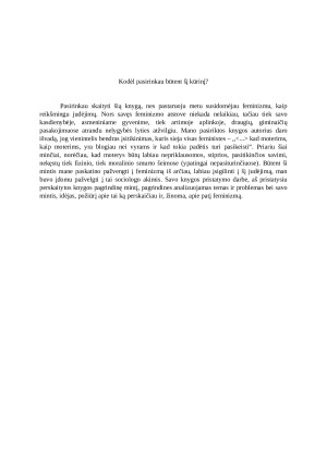 KAZIMIERZ SLECZKA ,,FEMINIZMAS’’ knygos analizė. Paveikslėlis 3