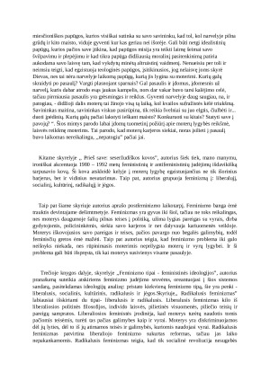 KAZIMIERZ SLECZKA ,,FEMINIZMAS’’ knygos analizė. Paveikslėlis 6