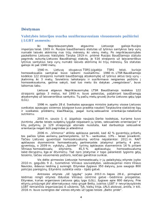 LGBT BENDRUOMENĖS NARIŲ INTEGRACIJA LIETUVOS VISUOMENĖJE. Paveikslėlis 4