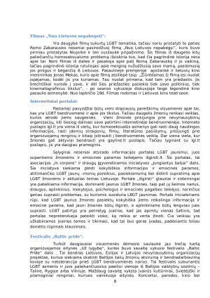 LGBT BENDRUOMENĖS NARIŲ INTEGRACIJA LIETUVOS VISUOMENĖJE. Paveikslėlis 8
