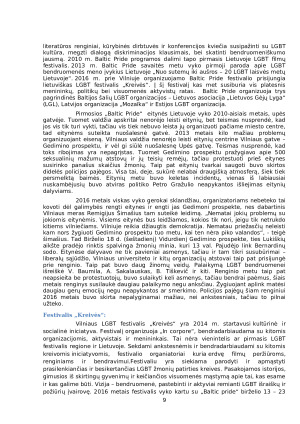 LGBT BENDRUOMENĖS NARIŲ INTEGRACIJA LIETUVOS VISUOMENĖJE. Paveikslėlis 9