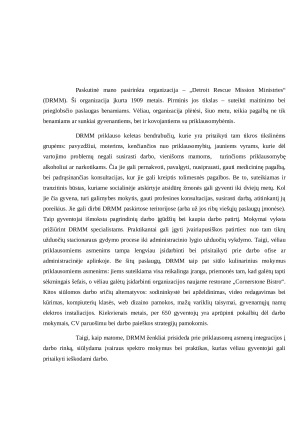 NVO praktika integruojant priklausomus asmenis į visuomenę JAV. Paveikslėlis 4